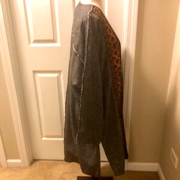 “NEW” & RARE Free People Nomad Embroidered Tweed Duster - Picture 4 of 13